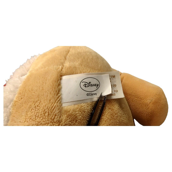 Vintage Winnie The Pooh Dan Dee Christmas Plush Santa Hat 13" Disney Stuffed Toy - Picture 9 of 11